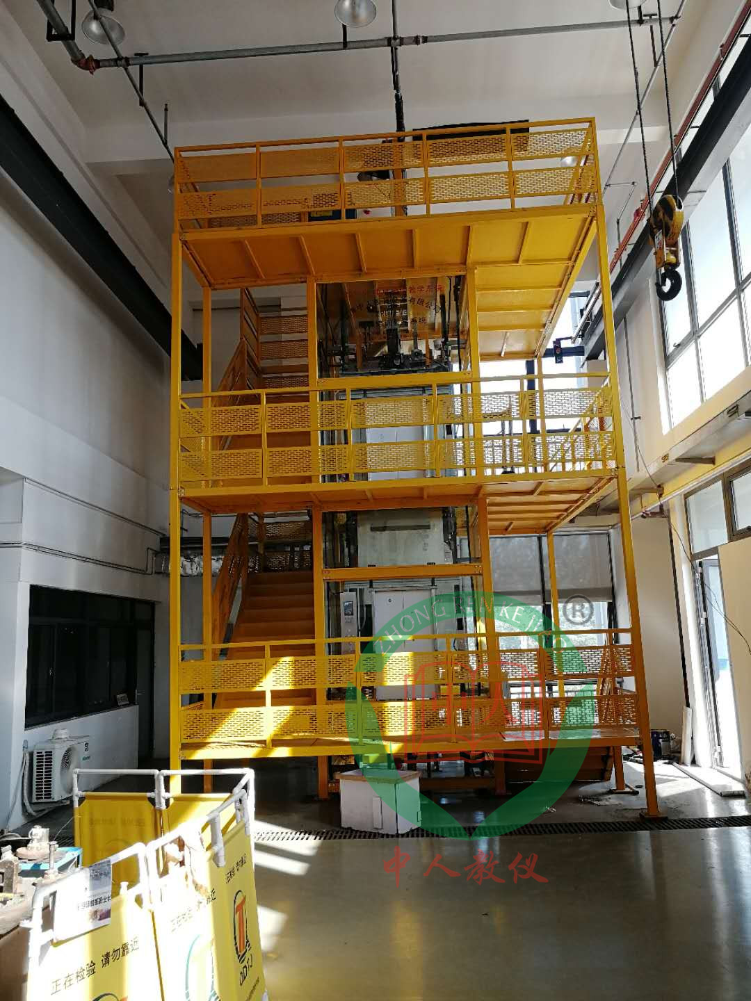 電梯安裝與維修實訓考核裝置