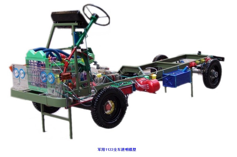 軍用1122全車透明教學(xué)模型